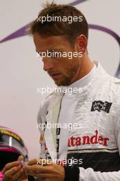 Jenson Button (GBR) McLaren. 19.09.2014. Formula 1 World Championship, Rd 14, Singapore Grand Prix, Singapore, Singapore, Practice Day.