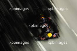Daniel Ricciardo (AUS) Red Bull Racing RB10. 19.09.2014. Formula 1 World Championship, Rd 14, Singapore Grand Prix, Singapore, Singapore, Practice Day.
