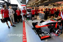 Max Chilton (GBR), Marussia F1 Team  19.09.2014. Formula 1 World Championship, Rd 14, Singapore Grand Prix, Singapore, Singapore, Practice Day.