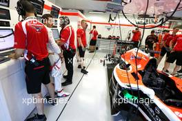 Jules Bianchi (FRA), Marussia F1 Team   19.09.2014. Formula 1 World Championship, Rd 14, Singapore Grand Prix, Singapore, Singapore, Practice Day.
