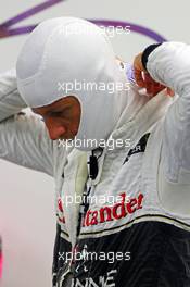 Jenson Button (GBR) McLaren. 19.09.2014. Formula 1 World Championship, Rd 14, Singapore Grand Prix, Singapore, Singapore, Practice Day.