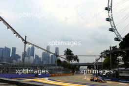 Sebastian Vettel (GER), Red Bull Racing  19.09.2014. Formula 1 World Championship, Rd 14, Singapore Grand Prix, Singapore, Singapore, Practice Day.