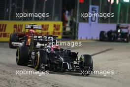 Jenson Button (GBR), McLaren F1 Team  21.09.2014. Formula 1 World Championship, Rd 14, Singapore Grand Prix, Singapore, Singapore, Race Day.