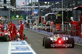 Nico Rosberg (GER) Mercedes AMG F1 W05. 20.09.2014. Formula 1 World Championship, Rd 14, Singapore Grand Prix, Singapore, Singapore, Qualifying Day.