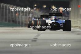 Valtteri Bottas (FIN) Williams FW36. 20.09.2014. Formula 1 World Championship, Rd 14, Singapore Grand Prix, Singapore, Singapore, Qualifying Day.