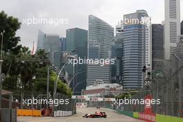 Jules Bianchi (FRA), Marussia F1 Team   20.09.2014. Formula 1 World Championship, Rd 14, Singapore Grand Prix, Singapore, Singapore, Qualifying Day.