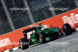 Marcus Ericsson (SWE), Caterham F1 Team  20.09.2014. Formula 1 World Championship, Rd 14, Singapore Grand Prix, Singapore, Singapore, Qualifying Day.