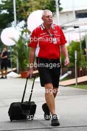 John Booth (GBR) Marussia F1 Team Team Principal. 20.09.2014. Formula 1 World Championship, Rd 14, Singapore Grand Prix, Singapore, Singapore, Qualifying Day.