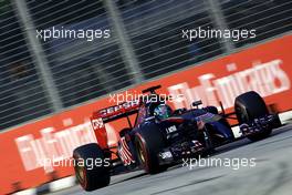 Jean-Eric Vergne (FRA), Scuderia Toro Rosso   20.09.2014. Formula 1 World Championship, Rd 14, Singapore Grand Prix, Singapore, Singapore, Qualifying Day.