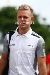Kevin Magnussen (DEN) McLaren. 20.09.2014. Formula 1 World Championship, Rd 14, Singapore Grand Prix, Singapore, Singapore, Qualifying Day.