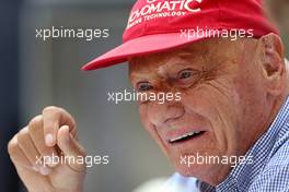 Niki Lauda (AUT), Mercedes GP  21.09.2014. Formula 1 World Championship, Rd 14, Singapore Grand Prix, Singapore, Singapore, Race Day.