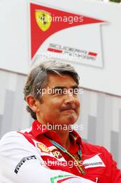 Marco Mattiacci (ITA) Ferrari Team Principal. 21.09.2014. Formula 1 World Championship, Rd 14, Singapore Grand Prix, Singapore, Singapore, Race Day.