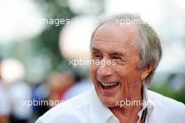 Jackie Stewart (GBR). 21.09.2014. Formula 1 World Championship, Rd 14, Singapore Grand Prix, Singapore, Singapore, Race Day.