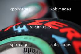 Pirelli tires  18.09.2014. Formula 1 World Championship, Rd 14, Singapore Grand Prix, Singapore, Singapore, Preparation Day.