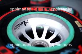 Pirelli tires  18.09.2014. Formula 1 World Championship, Rd 14, Singapore Grand Prix, Singapore, Singapore, Preparation Day.