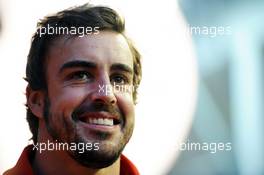 Fernando Alonso (ESP) Ferrari. 18.09.2014. Formula 1 World Championship, Rd 14, Singapore Grand Prix, Singapore, Singapore, Preparation Day.