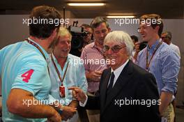 Bernie Ecclestone (GBR). 18.09.2014. Formula 1 World Championship, Rd 14, Singapore Grand Prix, Singapore, Singapore, Preparation Day.