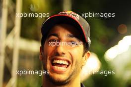Daniel Ricciardo (AUS) Red Bull Racing. 18.09.2014. Formula 1 World Championship, Rd 14, Singapore Grand Prix, Singapore, Singapore, Preparation Day.