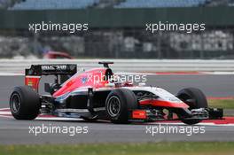 Jules Bianchi (FRA) Marussia F1 Team MR03. 08.07.2014. Formula One Testing, Silverstone, England, Tuesday.