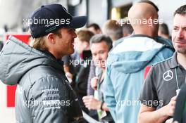 Nico Rosberg (GER) Mercedes AMG F1. 08.07.2014. Formula One Testing, Silverstone, England, Tuesday.