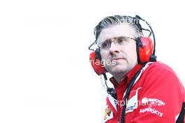 Pat Fry (GBR) Ferrari Deputy Technical Director and Head of Race Engineering. 09.07.2014. Formula One Testing, Silverstone, England, Wednesday.