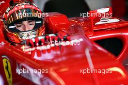 Jules Bianchi (FRA) Ferrari F14-T Test Driver. 09.07.2014. Formula One Testing, Silverstone, England, Wednesday.