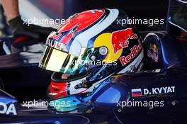 Daniil Kvyat (RUS) Scuderia Toro Rosso STR9. 09.07.2014. Formula One Testing, Silverstone, England, Wednesday.