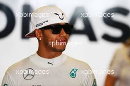 Lewis Hamilton (GBR) Mercedes AMG F1. 21.11.2014. Formula 1 World Championship, Rd 19, Abu Dhabi Grand Prix, Yas Marina Circuit, Abu Dhabi, Practice Day.