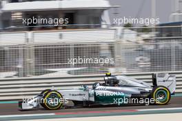 Nico Rosberg (GER) Mercedes AMG F1 W05. 21.11.2014. Formula 1 World Championship, Rd 19, Abu Dhabi Grand Prix, Yas Marina Circuit, Abu Dhabi, Practice Day.