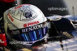 Romain Grosjean (FRA) Lotus F1 E22. 21.11.2014. Formula 1 World Championship, Rd 19, Abu Dhabi Grand Prix, Yas Marina Circuit, Abu Dhabi, Practice Day.