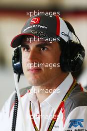 Adrian Sutil (GER) Sauber. 21.11.2014. Formula 1 World Championship, Rd 19, Abu Dhabi Grand Prix, Yas Marina Circuit, Abu Dhabi, Practice Day.