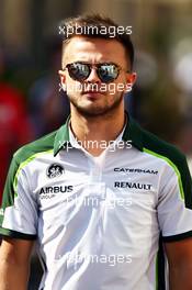 Will Stevens (GBR) Caterham F1 Team. 21.11.2014. Formula 1 World Championship, Rd 19, Abu Dhabi Grand Prix, Yas Marina Circuit, Abu Dhabi, Practice Day.