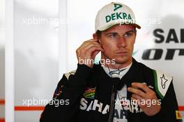 Nico Hulkenberg (GER) Sahara Force India F1. 21.11.2014. Formula 1 World Championship, Rd 19, Abu Dhabi Grand Prix, Yas Marina Circuit, Abu Dhabi, Practice Day.