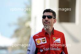 Andrea Stella (ITA) Ferrari Race Engineer. 21.11.2014. Formula 1 World Championship, Rd 19, Abu Dhabi Grand Prix, Yas Marina Circuit, Abu Dhabi, Practice Day.