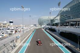 Kimi Raikkonen (FIN) Ferrari F14-T. 21.11.2014. Formula 1 World Championship, Rd 19, Abu Dhabi Grand Prix, Yas Marina Circuit, Abu Dhabi, Practice Day.