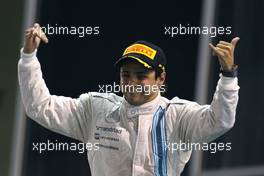Felipe Massa (BRA), Williams F1 Team  23.11.2014. Formula 1 World Championship, Rd 19, Abu Dhabi Grand Prix, Yas Marina Circuit, Abu Dhabi, Race Day.
