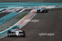 Felipe Massa (BRA) Williams FW36. 23.11.2014. Formula 1 World Championship, Rd 19, Abu Dhabi Grand Prix, Yas Marina Circuit, Abu Dhabi, Race Day.
