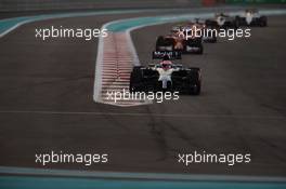 Jenson Button (GBR) McLaren MP4-29. 23.11.2014. Formula 1 World Championship, Rd 19, Abu Dhabi Grand Prix, Yas Marina Circuit, Abu Dhabi, Race Day.