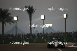 Felipe Massa (BRA) Williams FW36. 23.11.2014. Formula 1 World Championship, Rd 19, Abu Dhabi Grand Prix, Yas Marina Circuit, Abu Dhabi, Race Day.