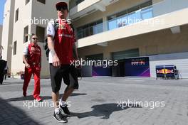 Kimi Raikkonen (FIN), Scuderia Ferrari  22.11.2014. Formula 1 World Championship, Rd 19, Abu Dhabi Grand Prix, Yas Marina Circuit, Abu Dhabi, Qualifying Day.