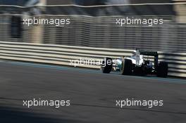 Lewis Hamilton (GBR) Mercedes AMG F1 W05. 22.11.2014. Formula 1 World Championship, Rd 19, Abu Dhabi Grand Prix, Yas Marina Circuit, Abu Dhabi, Qualifying Day.