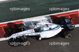 Felipe Massa (BRA) Williams FW36. 22.11.2014. Formula 1 World Championship, Rd 19, Abu Dhabi Grand Prix, Yas Marina Circuit, Abu Dhabi, Qualifying Day.