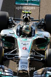Nico Rosberg (GER), Mercedes AMG F1 Team  22.11.2014. Formula 1 World Championship, Rd 19, Abu Dhabi Grand Prix, Yas Marina Circuit, Abu Dhabi, Qualifying Day.