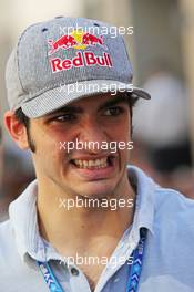 Carlos Sainz Jnr (ESP). 23.11.2014. Formula 1 World Championship, Rd 19, Abu Dhabi Grand Prix, Yas Marina Circuit, Abu Dhabi, Race Day.