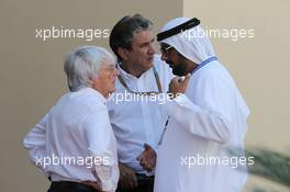 Bernie Ecclestone (GBR). 23.11.2014. Formula 1 World Championship, Rd 19, Abu Dhabi Grand Prix, Yas Marina Circuit, Abu Dhabi, Race Day.