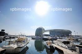 The harbour. 20.11.2014. Formula 1 World Championship, Rd 19, Abu Dhabi Grand Prix, Yas Marina Circuit, Abu Dhabi, Preparation Day.