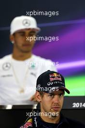 Sebastian Vettel (GER), Red Bull Racing  20.11.2014. Formula 1 World Championship, Rd 19, Abu Dhabi Grand Prix, Yas Marina Circuit, Abu Dhabi, Preparation Day.