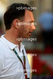 Christian Horner (GBR), Red Bull Racing, Sporting Director  20.11.2014. Formula 1 World Championship, Rd 19, Abu Dhabi Grand Prix, Yas Marina Circuit, Abu Dhabi, Preparation Day.