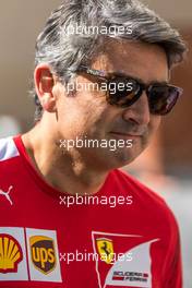 Marco Mattiacci (ITA) Ferrari Team Principal. 20.11.2014. Formula 1 World Championship, Rd 19, Abu Dhabi Grand Prix, Yas Marina Circuit, Abu Dhabi, Preparation Day.