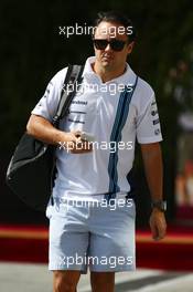 Felipe Massa (BRA) Williams. 20.11.2014. Formula 1 World Championship, Rd 19, Abu Dhabi Grand Prix, Yas Marina Circuit, Abu Dhabi, Preparation Day.